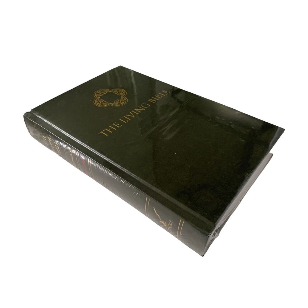 The Living Bible Hardcover Brand-New 40th Anniversary 1974 Updated Release